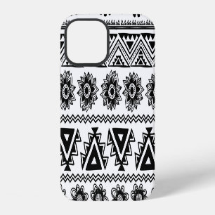 Second tribal ethnic, seamless pattern. iPhone 12 case