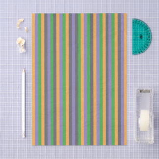 Secondary Whimsy Striped Tissue Paper