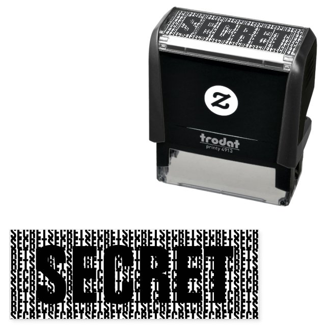 Secret Address Blocker Self-inking Stamp (In Situ)