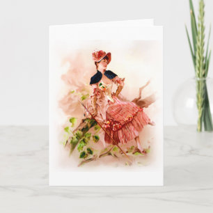 Secret Admirer / Admirer Greeting Card