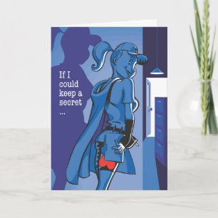 Secret Admirer Holiday Card