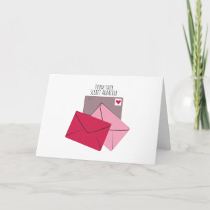 Secret Admirer Holiday Card