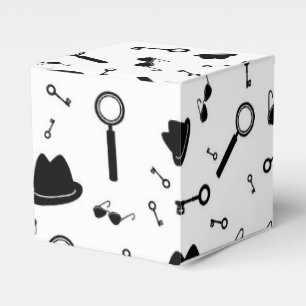 Secret Agent Party Favour Box