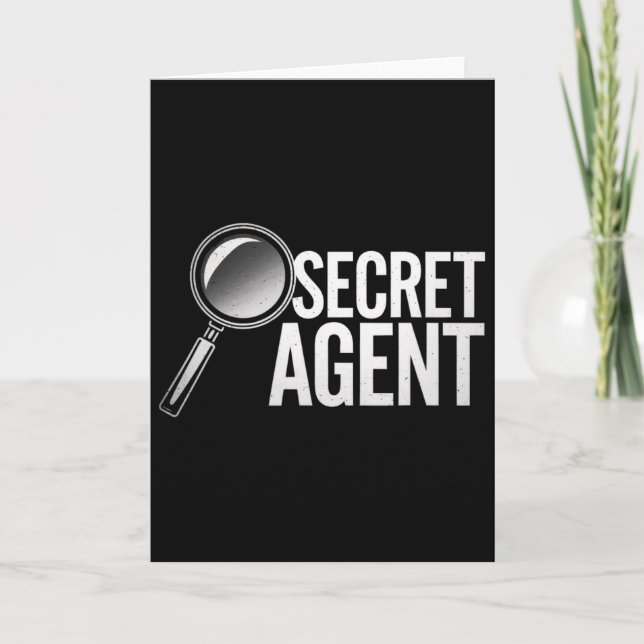 Secret Agent - Secret Agent Costume Inspector Spy  Card (Front)
