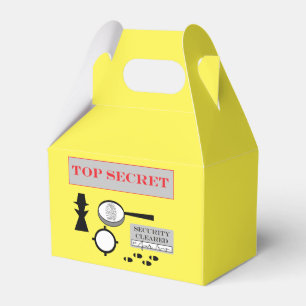 "Secret Agent/Spy" Party Favour Box
