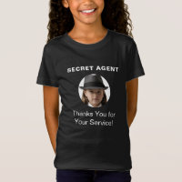Secret Agent Spy Party identity badge