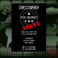 Secret Agent - TOP SECRET Party
