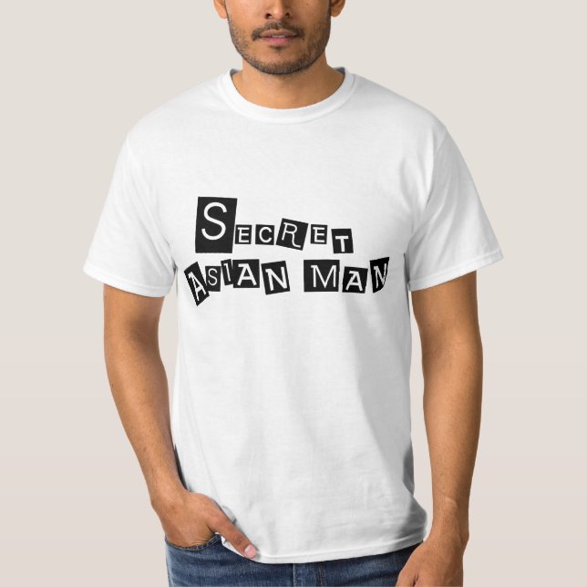 SECRET ASIAN MAN T-Shirt (Front)
