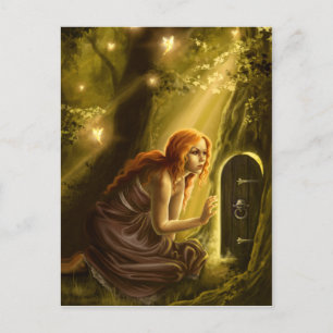 Secret Doorway Postcard