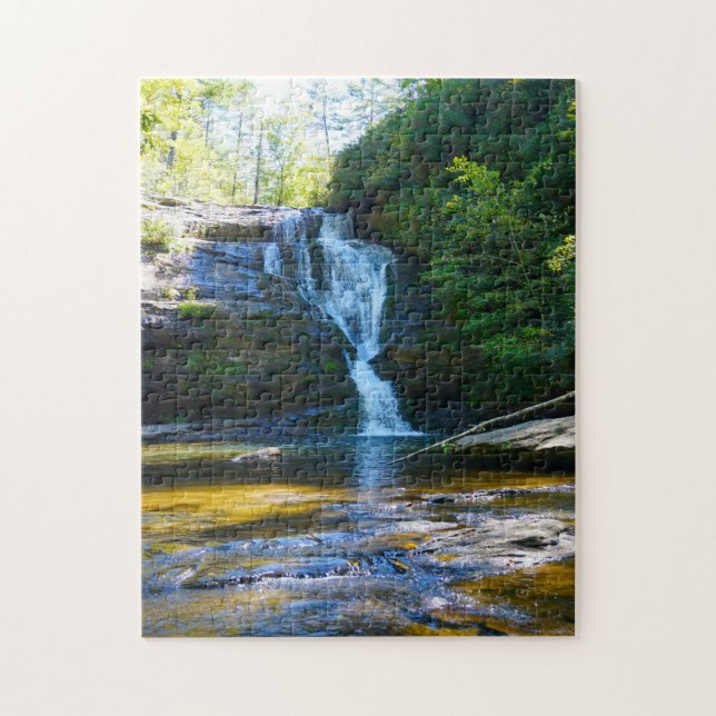Secret Falls North Carolina. Jigsaw Puzzle (Vertical)