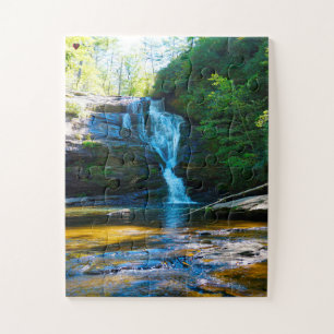Secret Falls North Carolina Jigsaw Puzzle