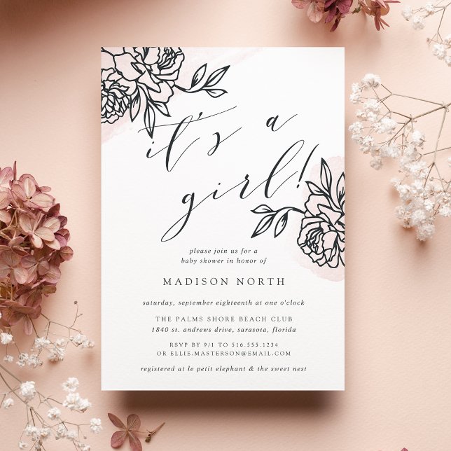 Secret Garden Baby Shower Invitation (Creator Uploaded)