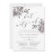 Secret Garden Bat Mitzvah Invitation
