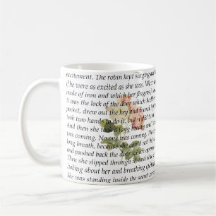 Secret Garden Book Pink Roses Mug