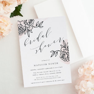 Secret Garden Bridal Shower Invitation