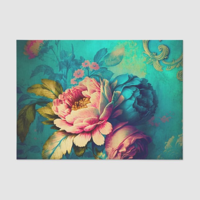 SECRET GARDEN decoupage paper (Front)