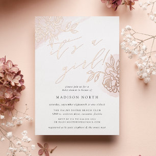 Secret Garden Floral Baby Shower