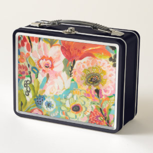 Secret Garden Floral III Metal Lunch Box
