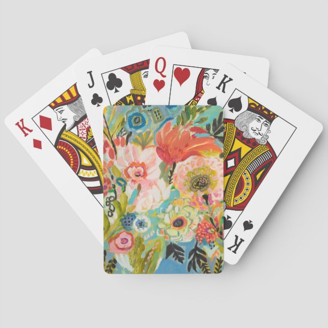 Secret Garden Floral III Playing Cards (Back)