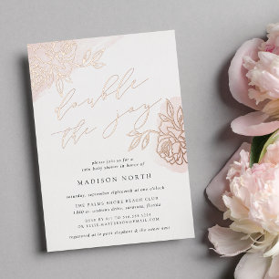 Secret Garden Floral Twins Baby Shower
