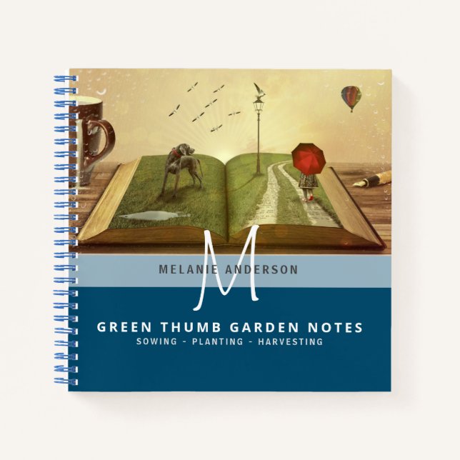 Secret Garden Green Thumb Gardeners Journal (Front)