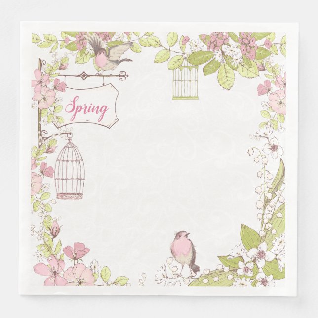 Secret Garden Napkin (Front)