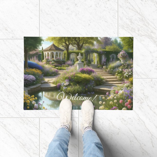Secret Garden of Our Minds Doormat (Indoor)