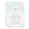 Secret Garden Wedding Invite - Mint