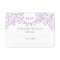Secret Garden Wedding RSVP - Orchid