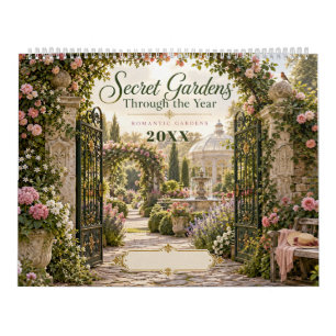 Secret Gardens Through the Year Calendar