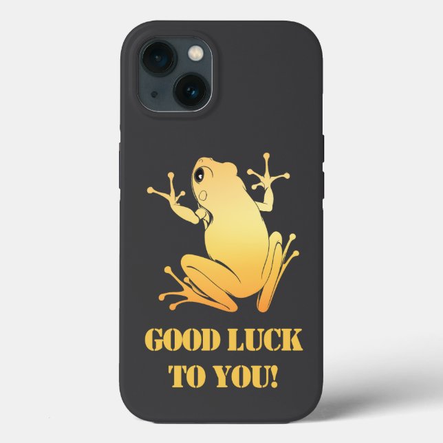 Secret Heart -Gold Flying Frog Classic Case-Mate iPhone Case (Back)