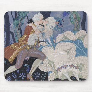Secret Kiss, illustration for 'Fetes Galantes' by Mouse Mat