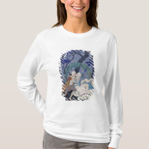 Secret Kiss, illustration for 'Fetes Galantes' by T-Shirt