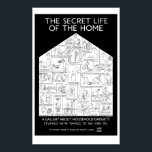 Secret life of the home poster<br><div class="desc">Poster for the London Science museum's gallery called the secret life of the home</div>