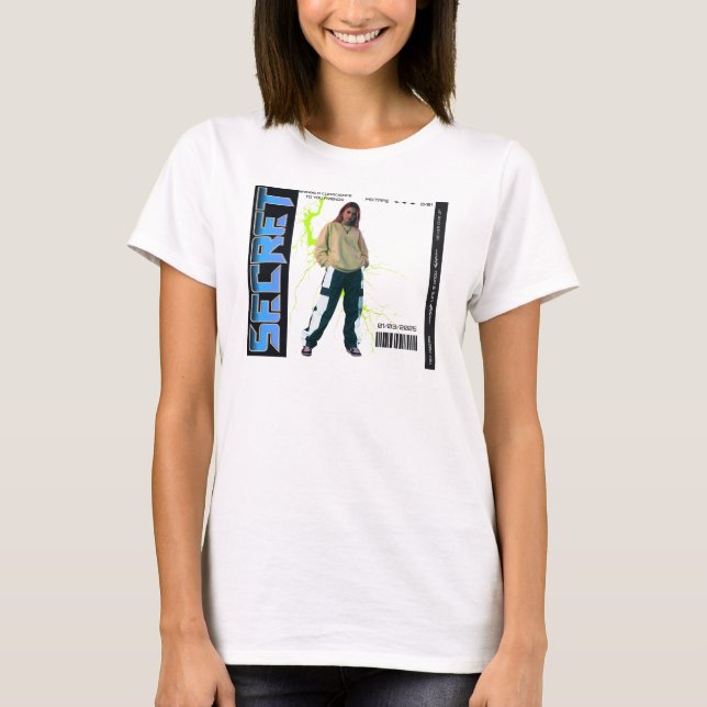Secret Mixtape: Y2K 2000s Retro Tee (Front)