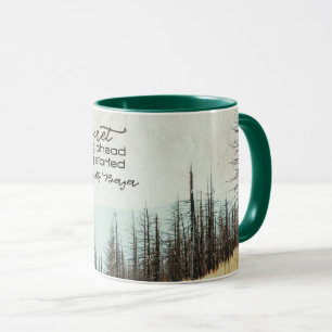 Secret Of Getting Ahead Mug