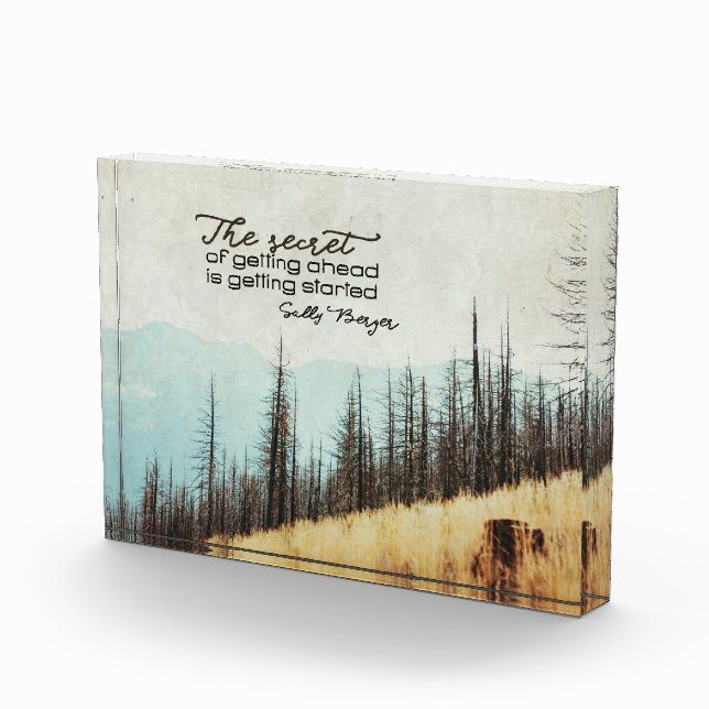 Secret Of Getting Ahead Photo Block (Right)