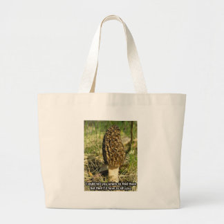 Secret of the Morel Hunter Large Tote Bag