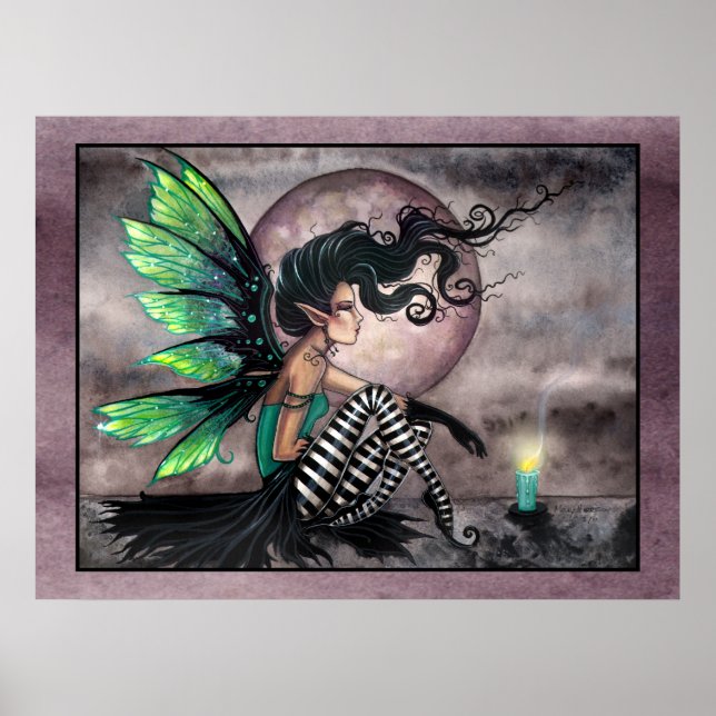 Secret Place Gothic Fairy Poster Print (Front)