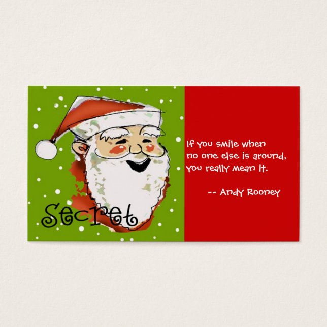 Secret Santa Card (Front)