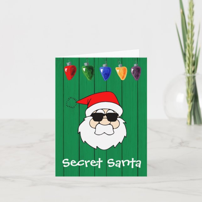 Secret Santa Gift Card (Front)