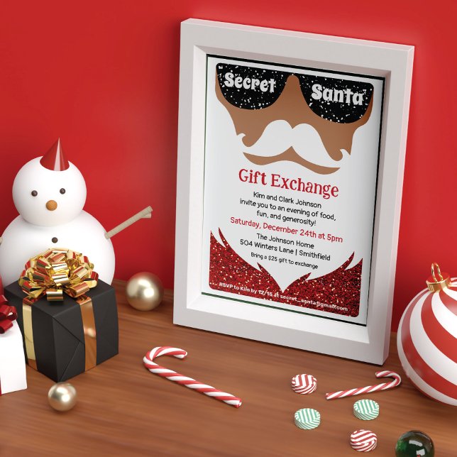 Secret Santa Gift Exchange Invitation (Creator Uploaded)