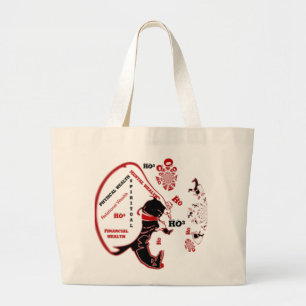 Secret Santa Gift – Prosperity & Wealth Large Tote Bag