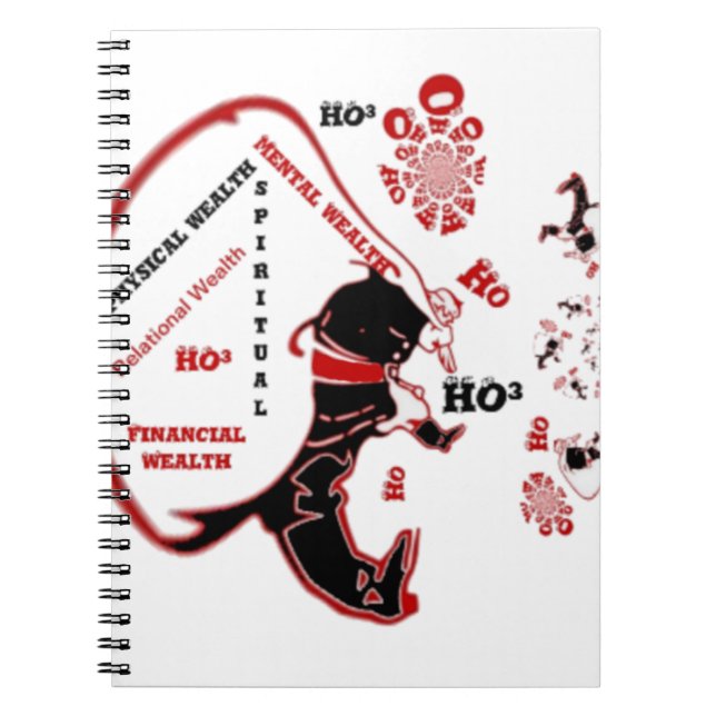 Secret Santa Gift – Prosperity & Wealth Notebook (Front)