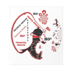 Secret Santa Gift – Prosperity & Wealth Notepad