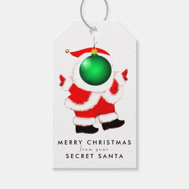 Secret Santa Gift Tags (Front)