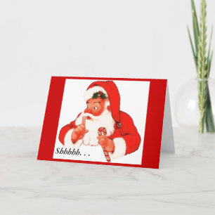 Secret Santa Holiday Card