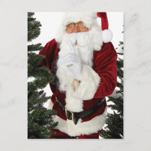 Secret Santa Holiday Postcard