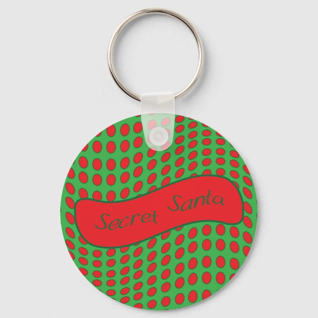 Secret Santa Key Ring (Front)