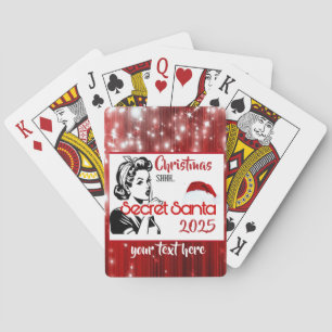 Secret Santa Playing Cards